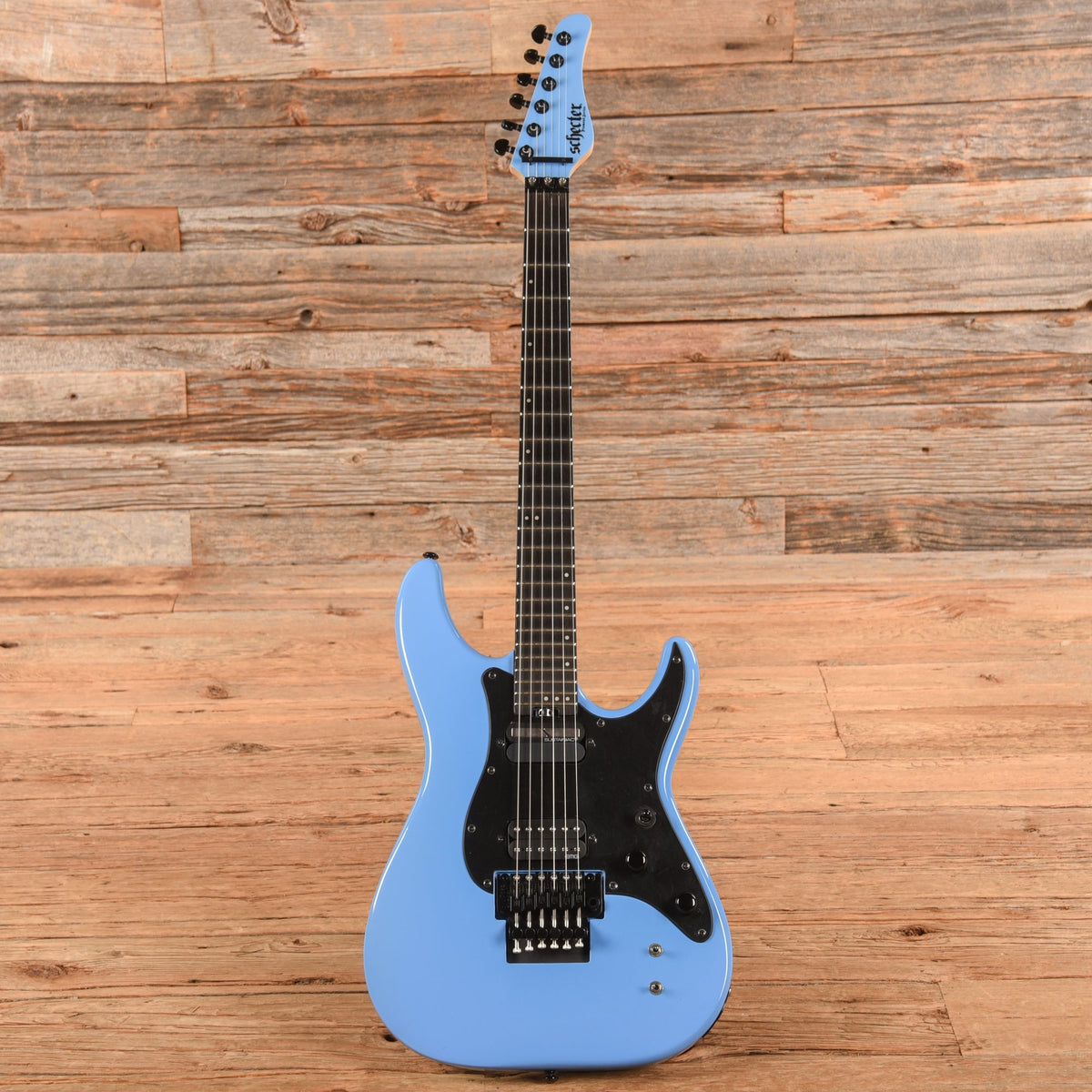Schecter Sun Valley Super Shredder FR S Sustainiac Riviera Blue 2017 - View 4 | MusicMarket