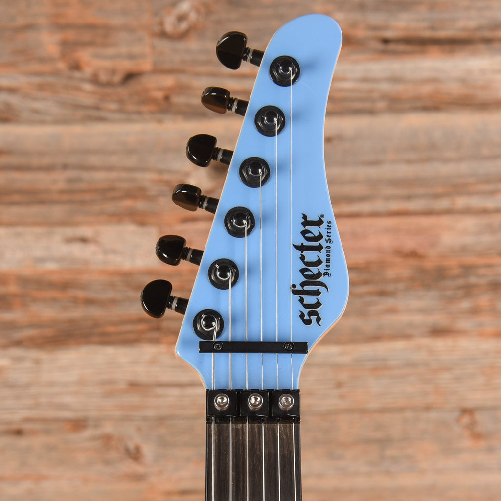Schecter Sun Valley Super Shredder FR S Sustainiac Riviera Blue 2017 - View 6 | MusicMarket