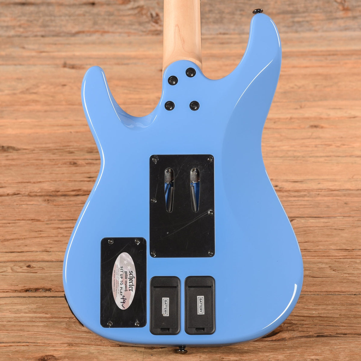 Schecter Sun Valley Super Shredder FR S Sustainiac Riviera Blue 2017 - View 3 | MusicMarket