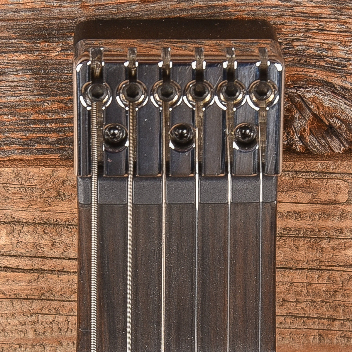 Schecter Synyster Gates Custom-6 TR-S Headless Electric Guitar Satin Black - View 6 | MusicMarket