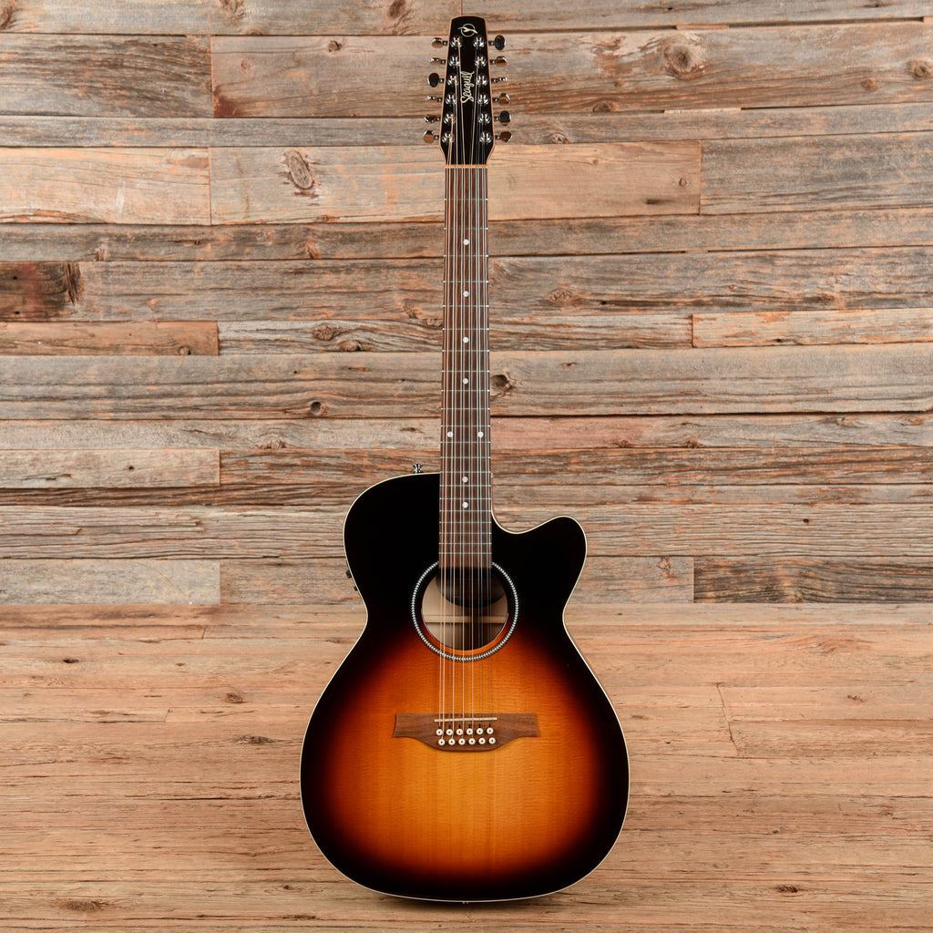Seagull S12 CH CW Spruce GT Presys II Sunburst - View 4 | MusicMarket