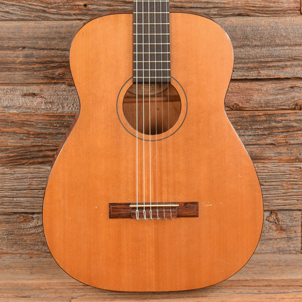 Silvertone Classical Guitar Natural 1960s - MusicMarket