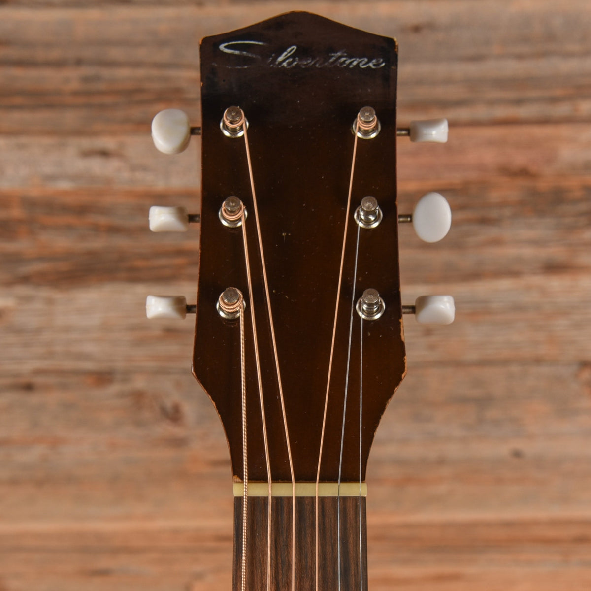 Silvertone H621 X-Brace conversion Sunburst 1960s - View 6 | MusicMarket
