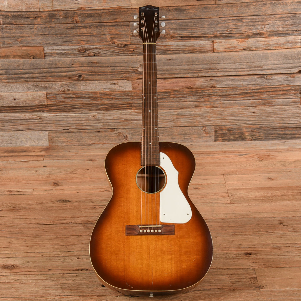 Silvertone H621 X-Brace conversion Sunburst 1960s - View 4 | MusicMarket
