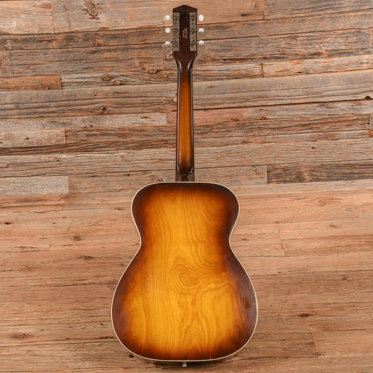 Silvertone H621 X-Brace conversion Sunburst 1960s - View 5 | MusicMarket