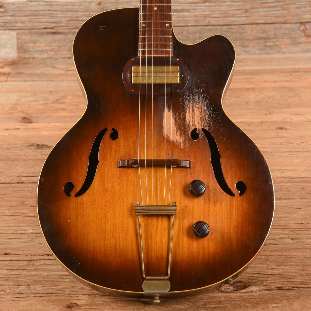 Silvertone H61 Hollowbody Sunburst 1955 - MusicMarket
