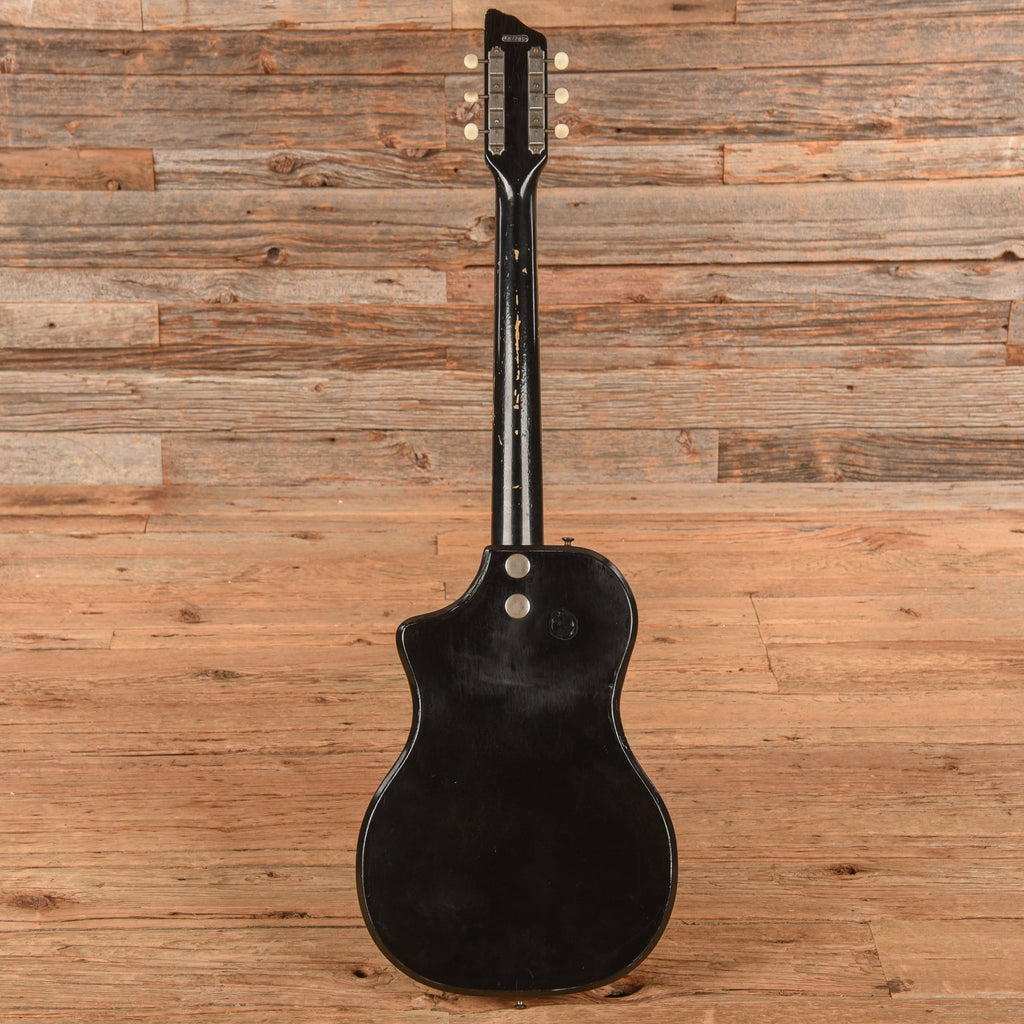 Silvertone Artist 1522S Black 1960s - View 5 | MusicMarket