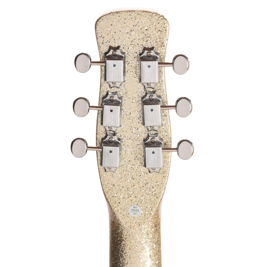 Silvertone 1373 Baritone Electric Guitar Heavy Silver Flake - View 7 | MusicMarket
