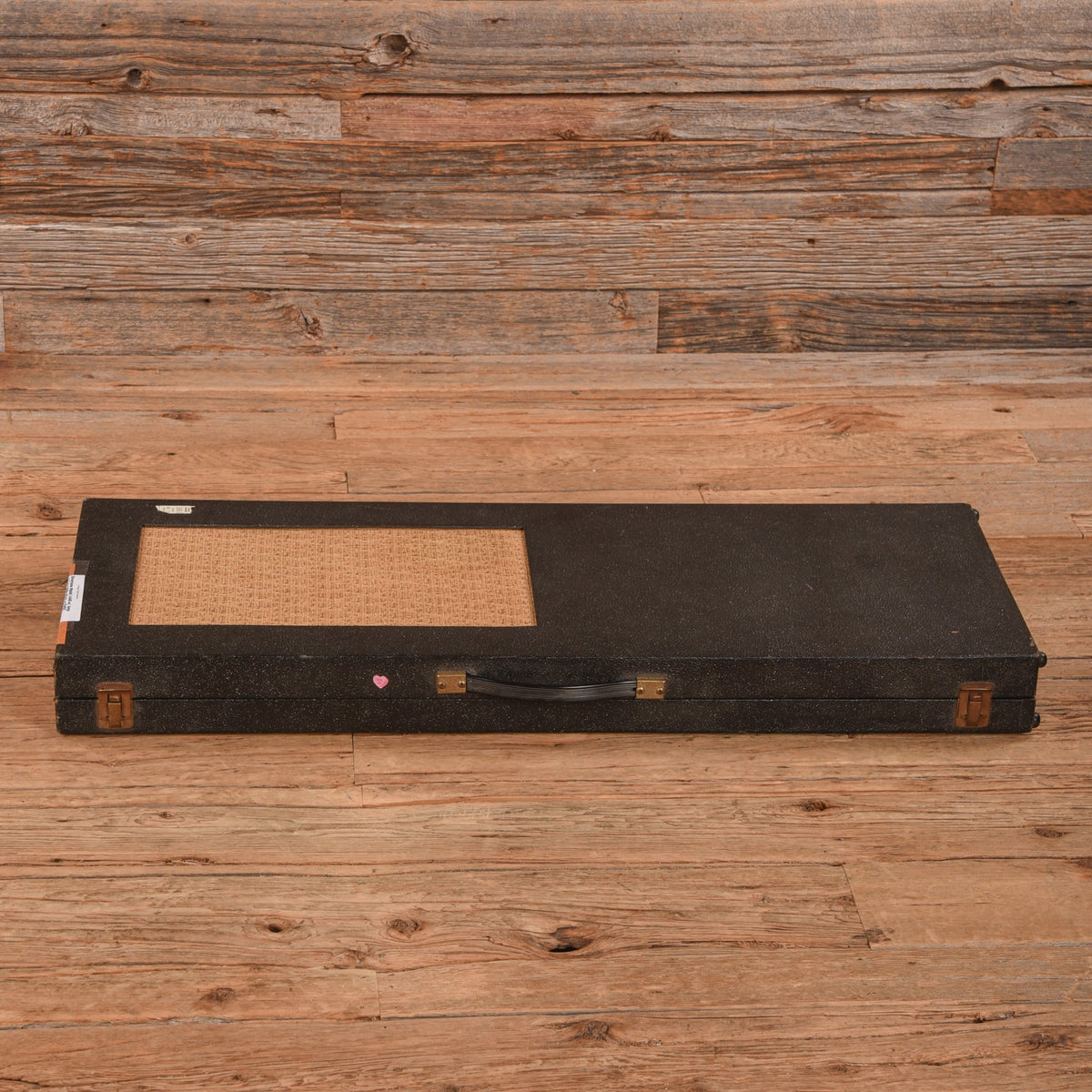 Silvertone Model 1448 w/ Amp in Case Black 1960s - View 8 | MusicMarket
