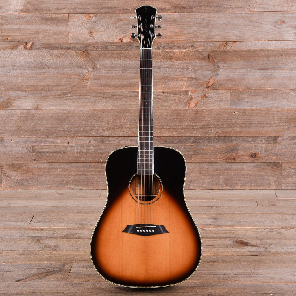 Sire Larry Carlton A3-D Dreadnought Spruce/Mahogany Vintage Sunburst - View 4 | MusicMarket