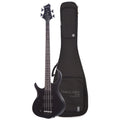 Sire Marcus Miller M2 4-String LEFTY Transparent Black Satin (2nd Gen) and Sire Gig Bag Bundle - MusicMarket