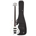 Sire Marcus Miller M2 4-String White Pearl Gloss (2nd Gen) and Sire Gig Bag Bundle - MusicMarket