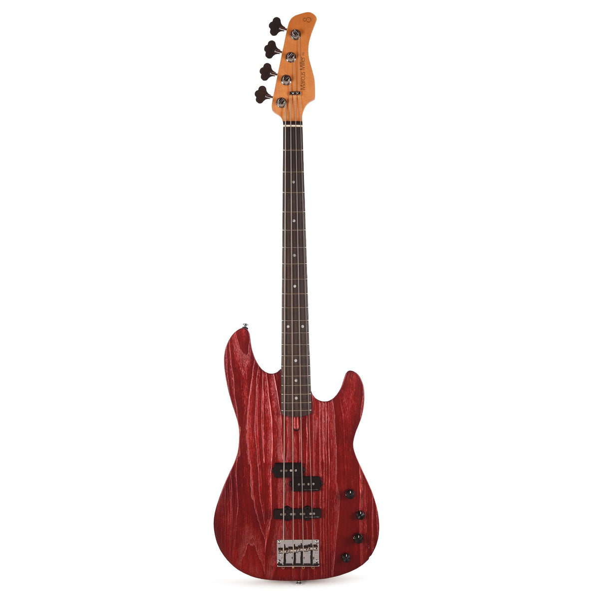 Sire Marcus Miller P6 4-String Mahogany/Ash Candy Apple Red - View 4 | MusicMarket