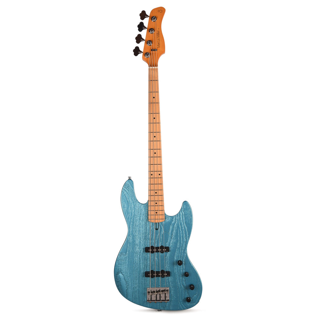 Sire Marcus Miller V6 4-String Mahogany/Ash Ocean Turquoise Blue - View 4 | MusicMarket