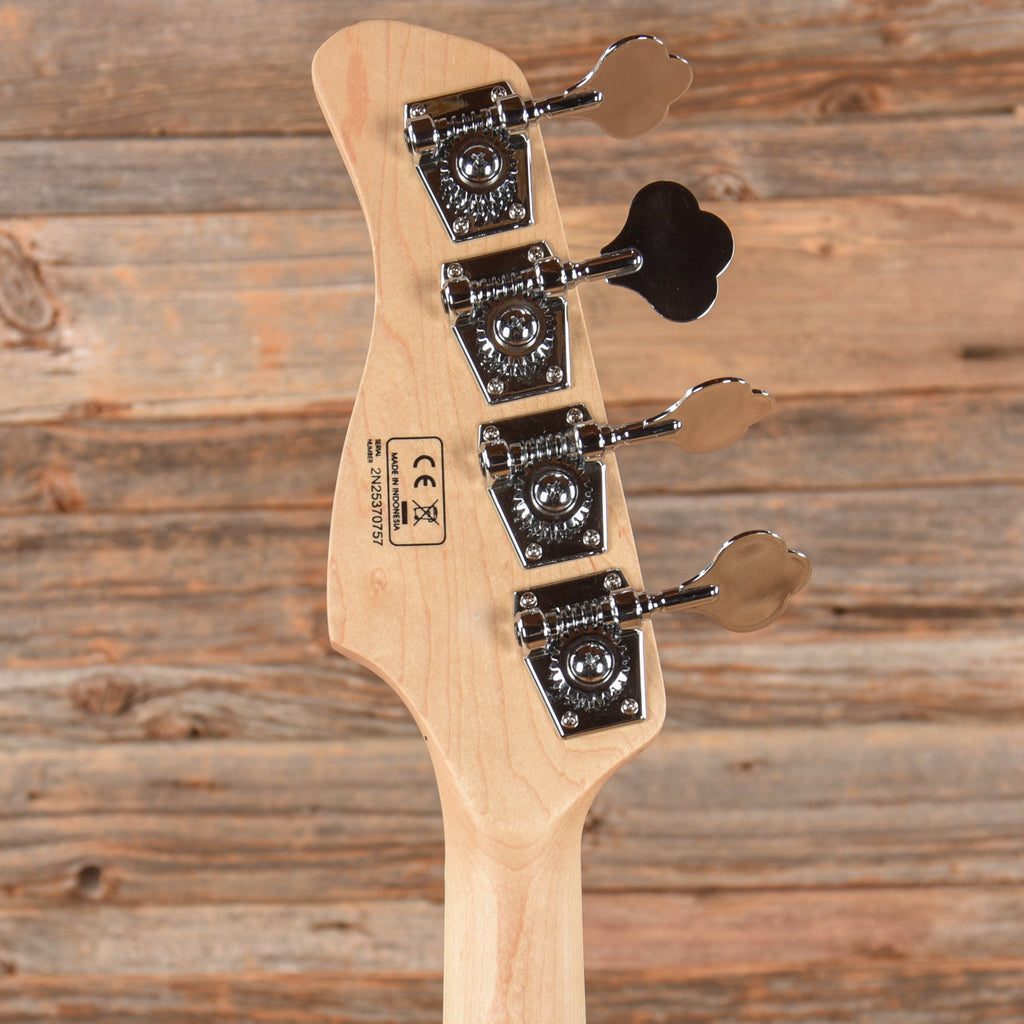 Sire Marcus Miller V7 4-String Swamp Ash/Poplar Reissue Transparent Green Satin - View 7 | MusicMarket