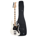 Sire Marcus Miller V7 Vintage Alder 4-String Antique White (2nd Gen) and Sire Gig Bag Bundle - MusicMarket