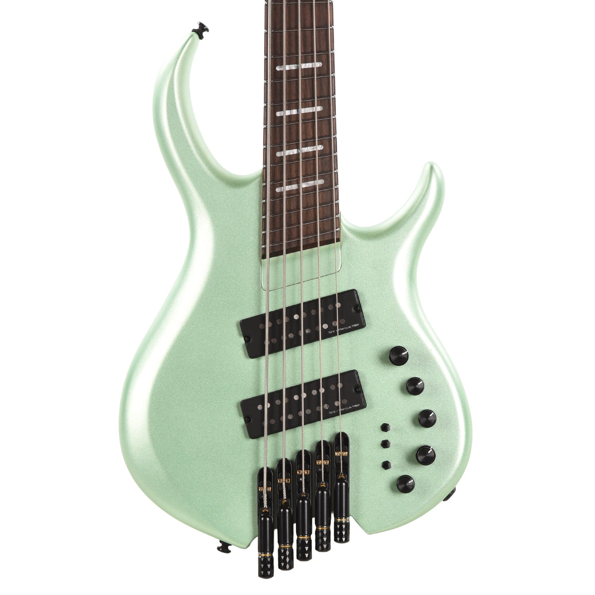 Sire Marcus Miller M6 5-String Headless Surf Green Metallic Satin - View 2 | MusicMarket