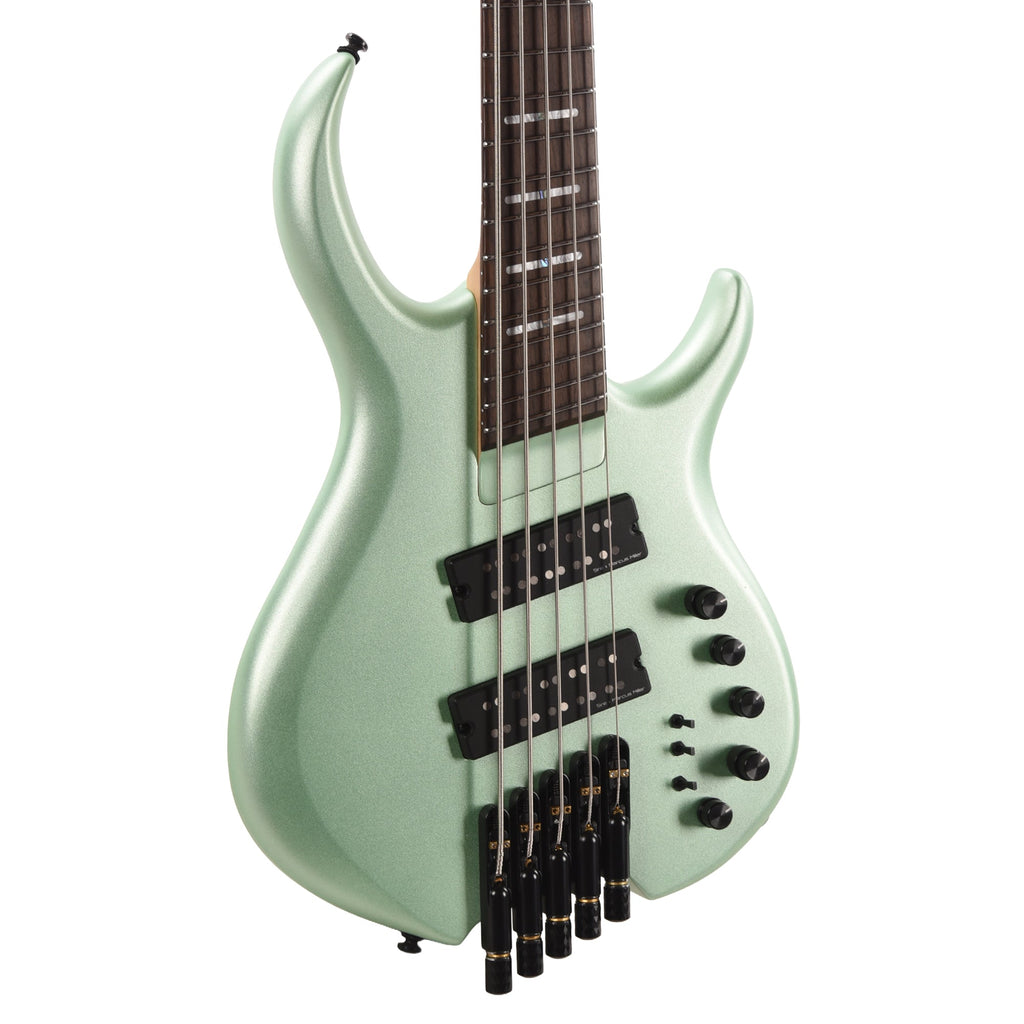 Sire Marcus Miller M6 5-String Headless Surf Green Metallic Satin - MusicMarket