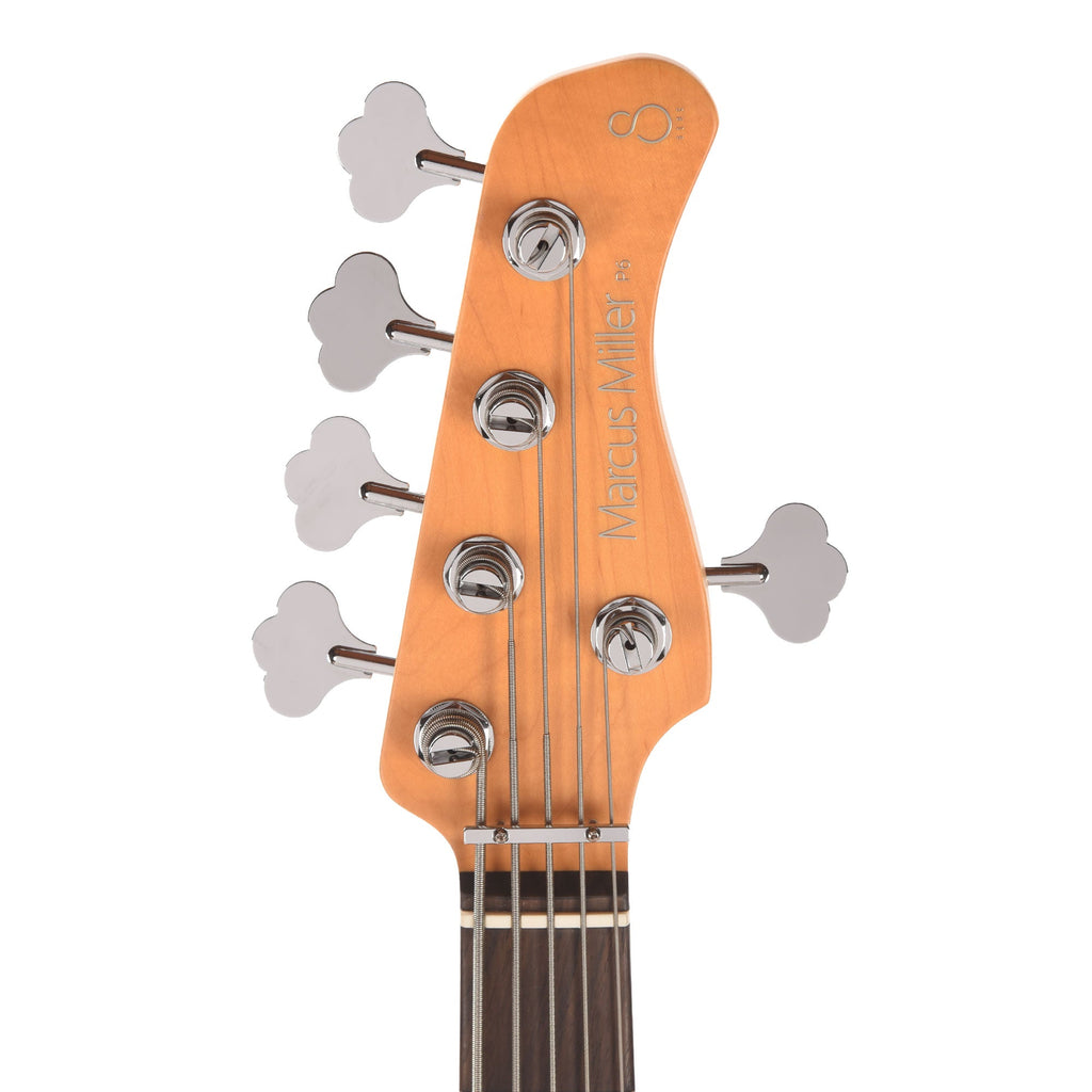 Sire Marcus Miller P6 5-String Mahogany/Ash Butterscotch - View 6 | MusicMarket
