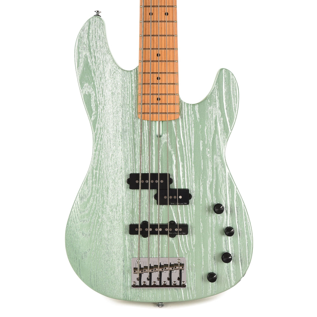 Sire Marcus Miller P6 5-String Mahogany/Ash Surf Green Metallic - View 2 | MusicMarket