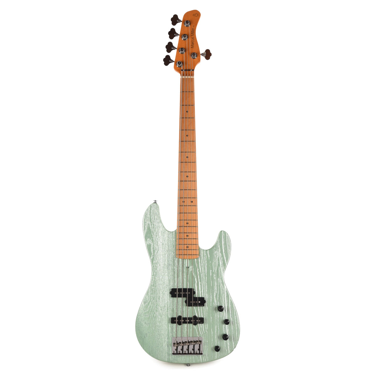 Sire Marcus Miller P6 5-String Mahogany/Ash Surf Green Metallic - View 4 | MusicMarket