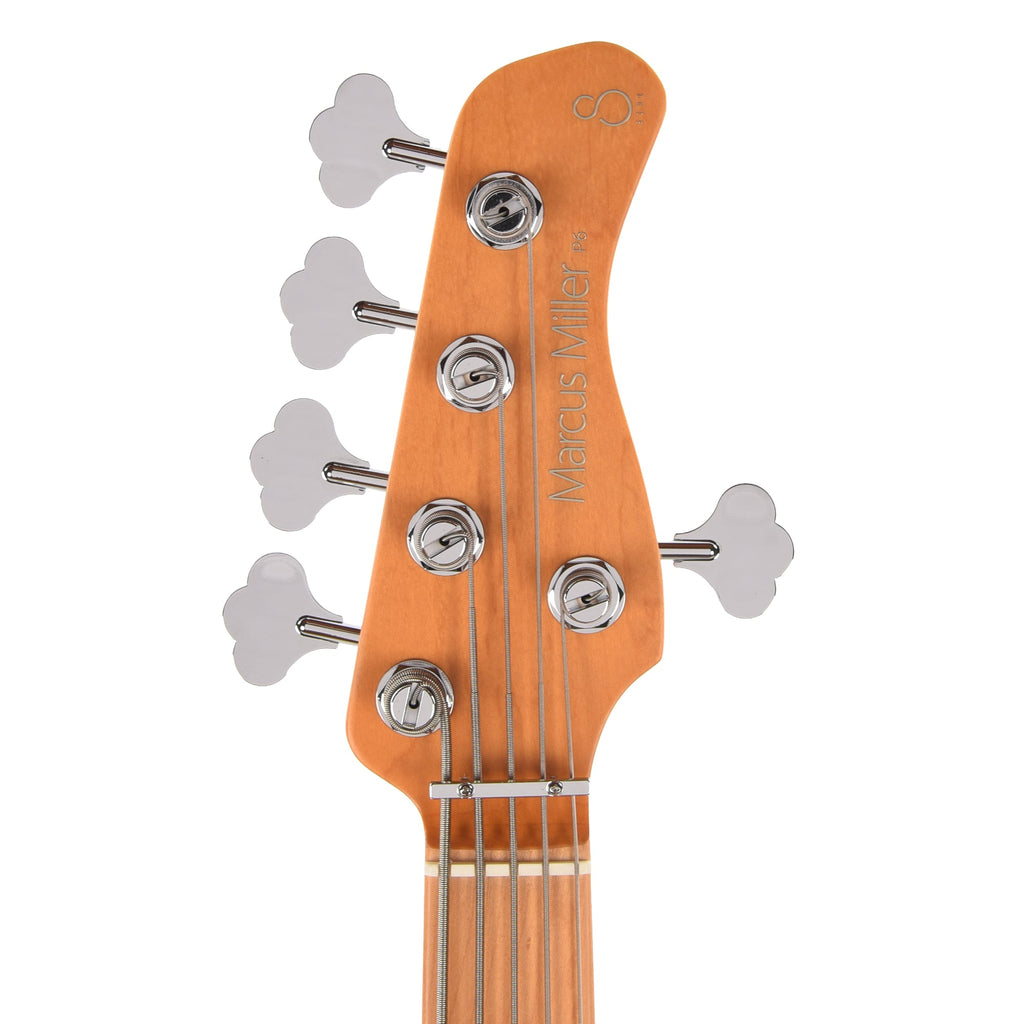 Sire Marcus Miller P6 5-String Mahogany/Ash Surf Green Metallic - View 6 | MusicMarket