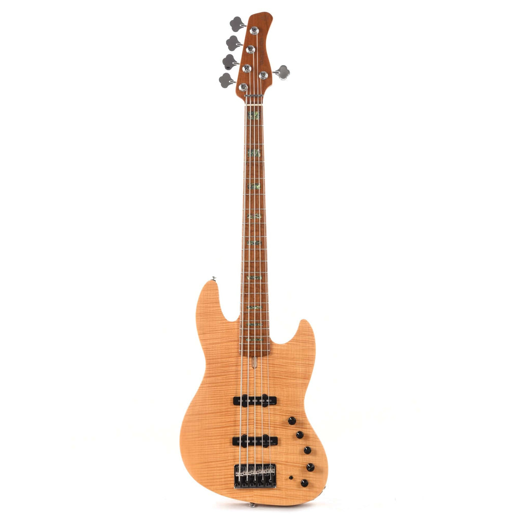 Sire Marcus Miller V10 Swamp Ash/Quilted Maple 5-String Natural (2nd Gen) - View 4 | MusicMarket