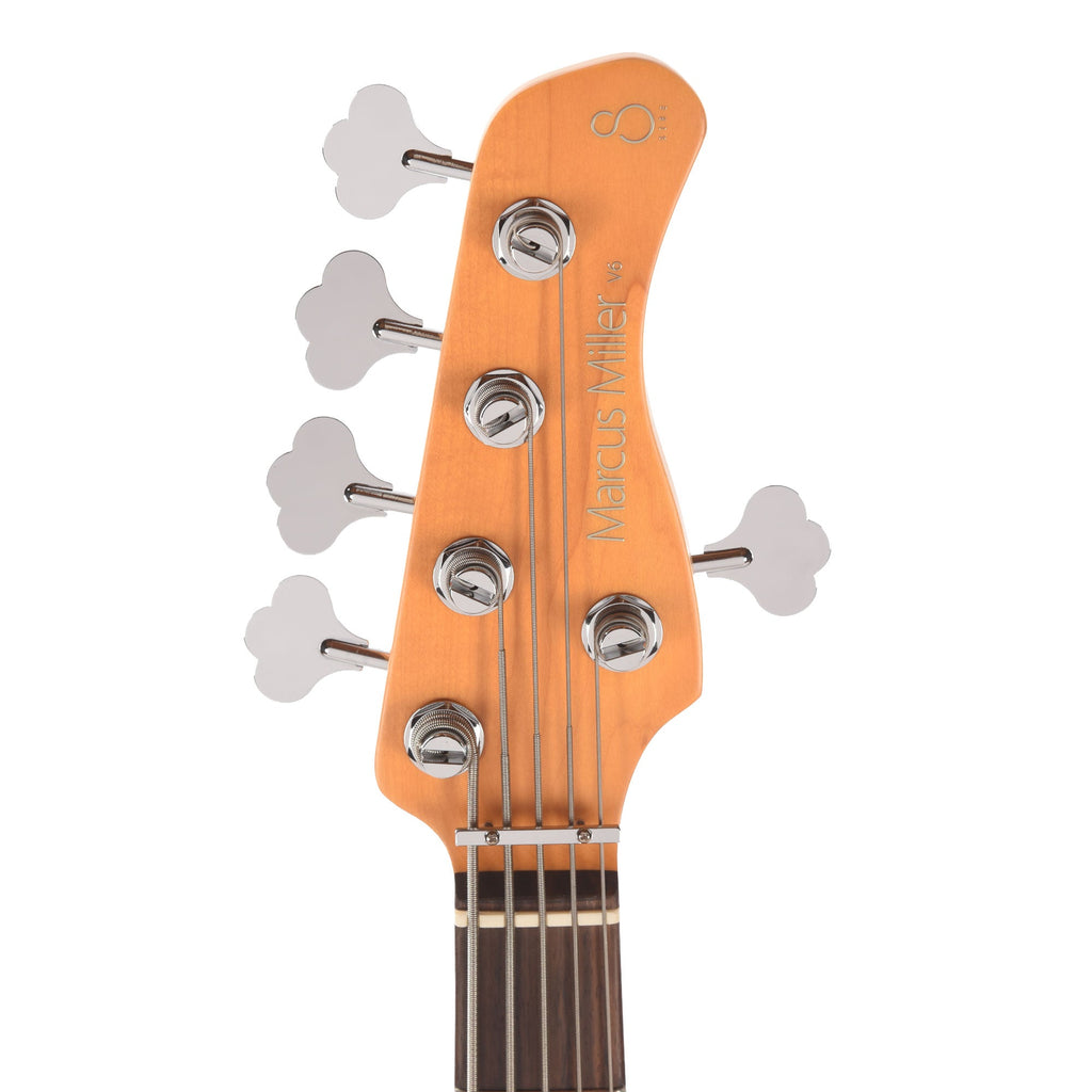 Sire Marcus Miller V6 5-String Mahogany/Ash Candy Apple Red - View 6 | MusicMarket