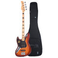 Sire Marcus Miller V7 Vintage Alder 4-String LEFTY Tobacco Sunburst (2nd Gen) and Sire Gig Bag Bundle - MusicMarket
