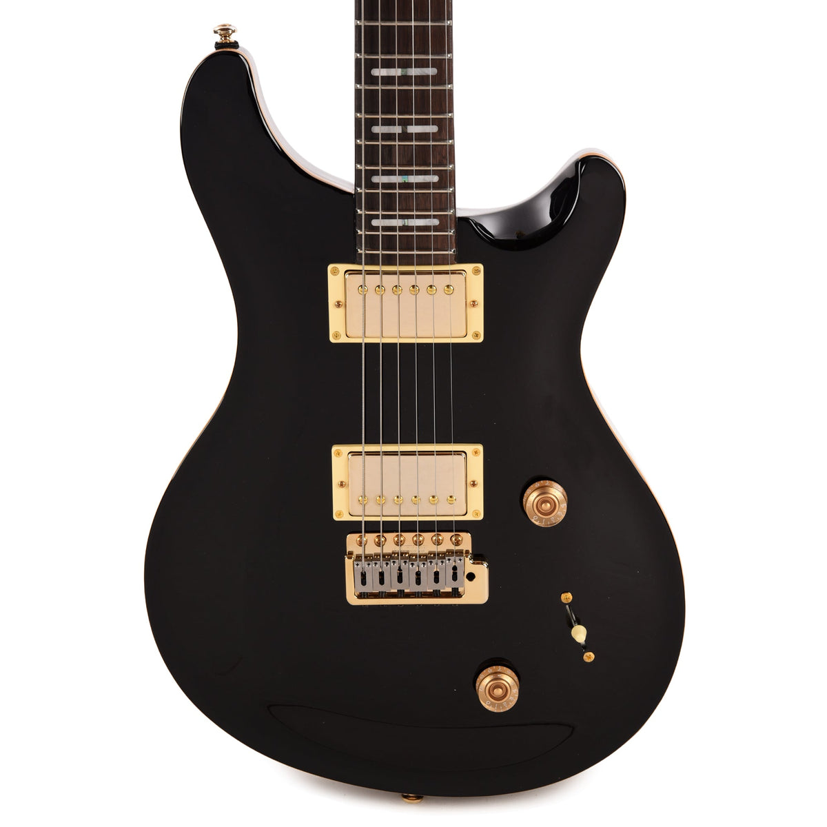 Sire Larry Carlton Q7 Black w/Gold Hardware - View 2 | MusicMarket