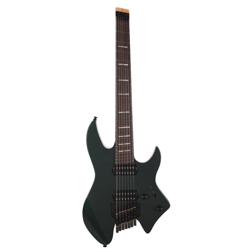 Sire Larry Carlton X6 Headless 7 Metallic Green - View 4 | MusicMarket