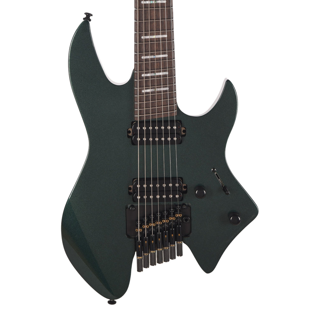 Sire Larry Carlton X6 Headless 7 Metallic Green - View 2 | MusicMarket