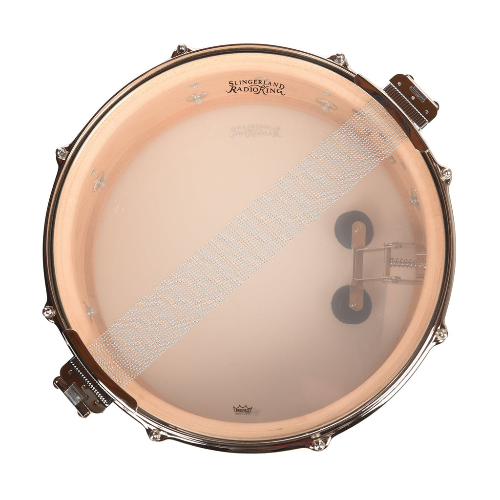 Slingerland Radio King 5.5x14 Snare Drum Gold Glass Glitter - View 5 | MusicMarket