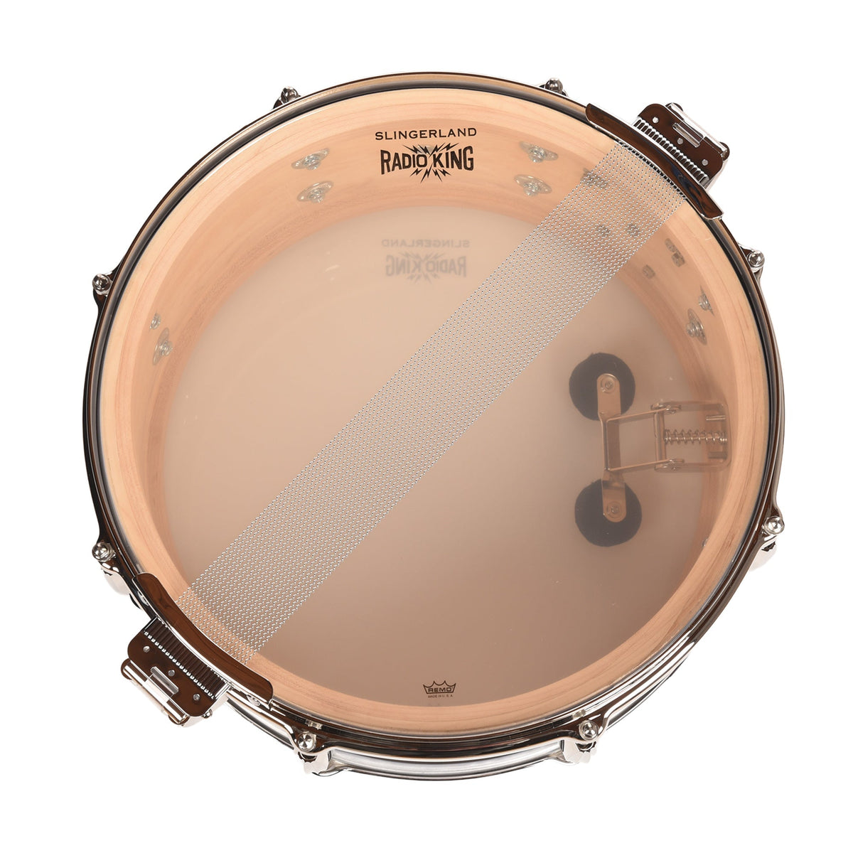 Slingerland 6.5x14 Limited Edition Gene Krupa Snare Drum White Marine Pearl - View 6 | MusicMarket