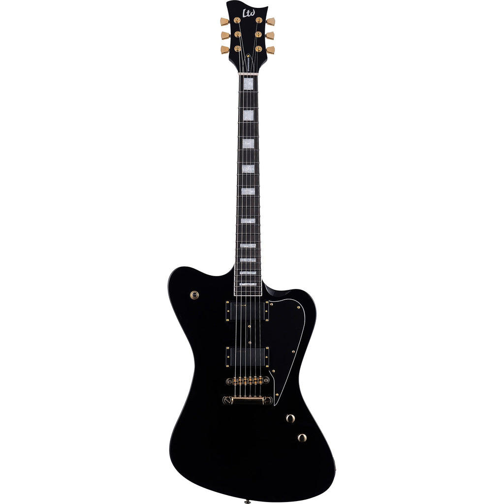 ESP LTD Bill Kelliher Signature Sparrowhawk Electric Guitar, Black - View 2 | MusicMarket