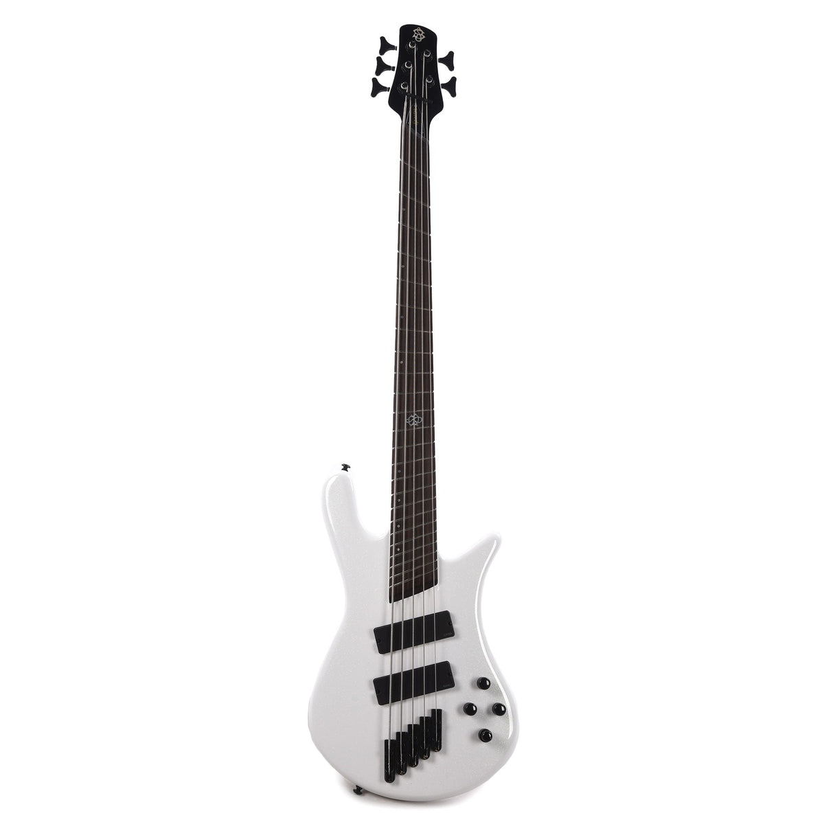 Spector NS Dimension 5 Bass White Sparkle Gloss - View 4 | MusicMarket