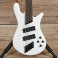 Spector NS Dimension 5 Bass White Sparkle Gloss - MusicMarket