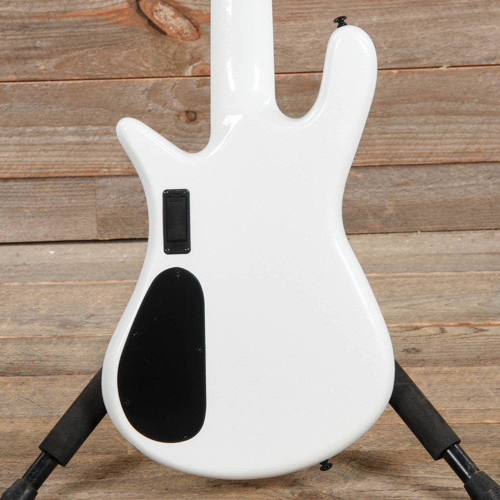 Spector NS Dimension 5 Bass White Sparkle Gloss - View 2 | MusicMarket