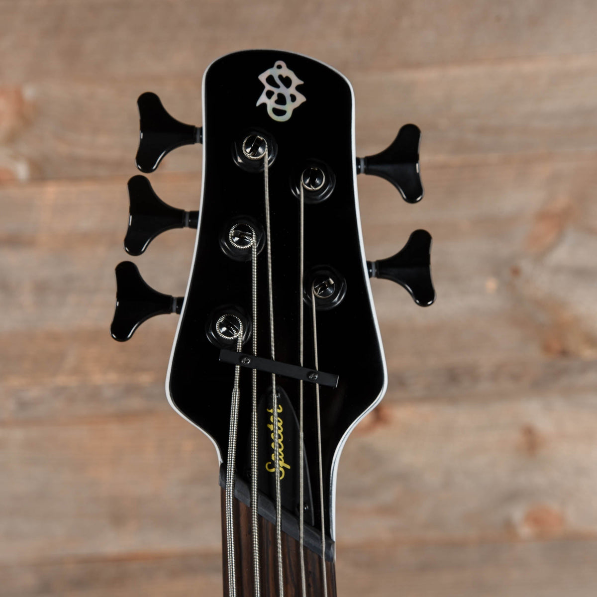 Spector NS Dimension 5 Bass White Sparkle Gloss - View 5 | MusicMarket