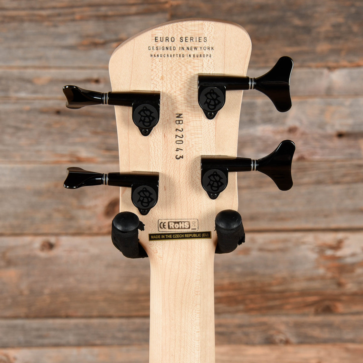 Spector Euro 4 LX Satin Trans-Black - View 7 | MusicMarket