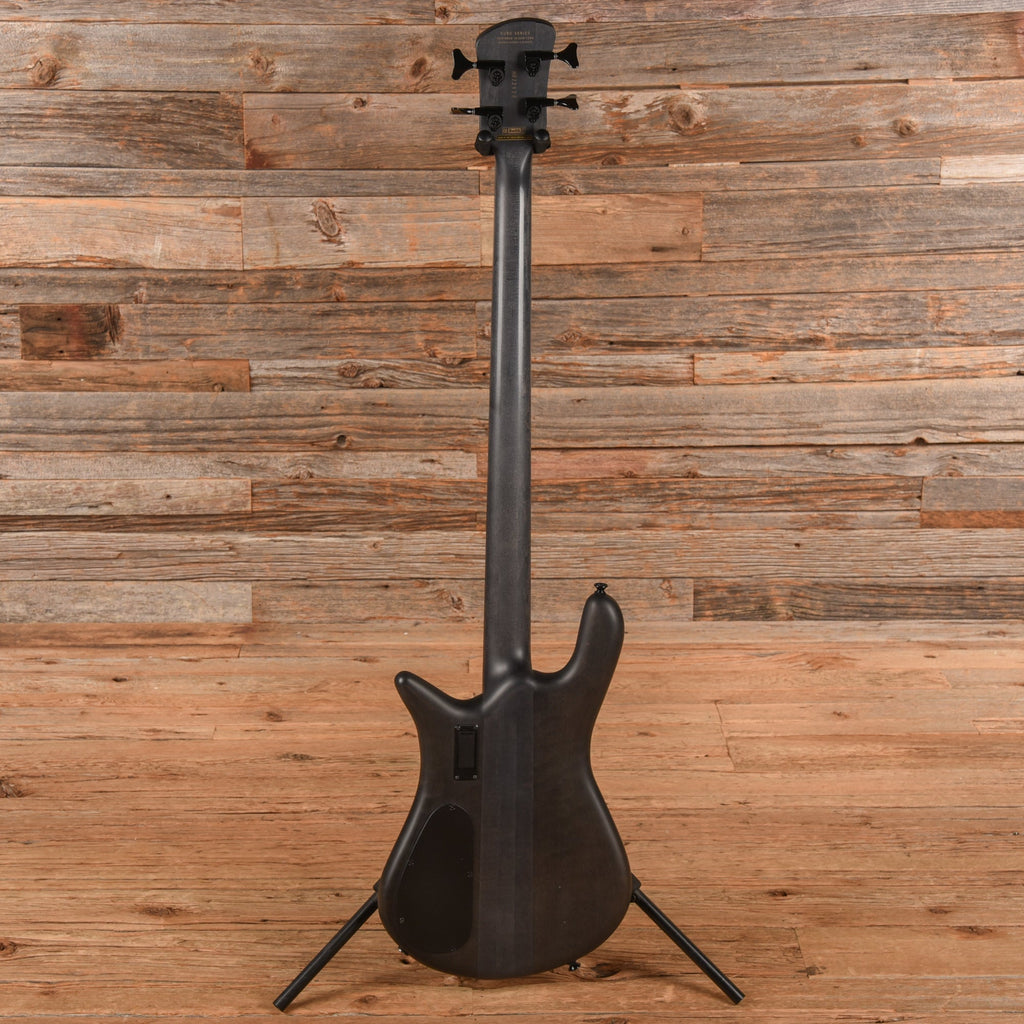 Spector Euro 4 LX Transparent Black 2022 - View 5 | MusicMarket