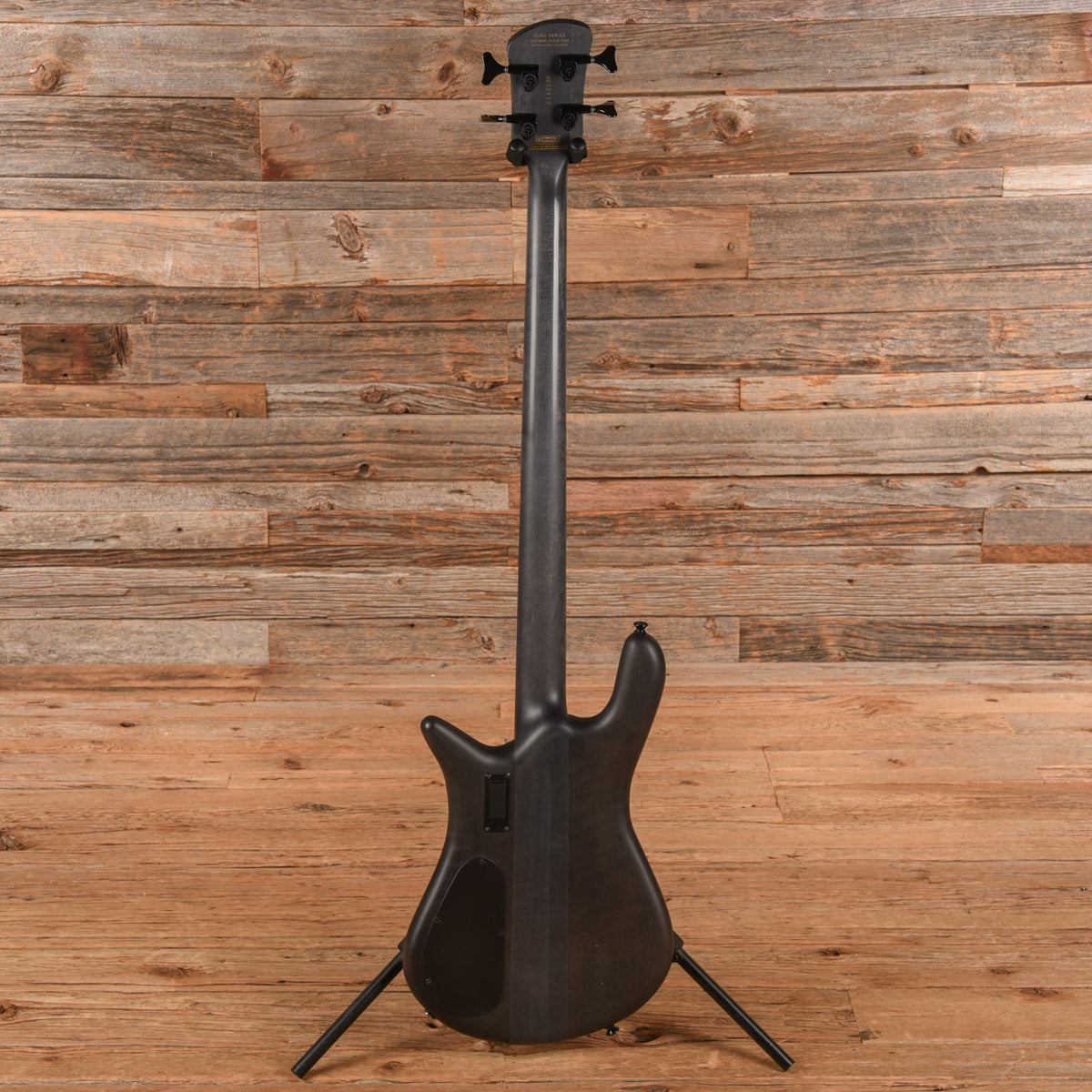 Spector Euro 4 LX Transparent Black 2022 - View 5 | MusicMarket