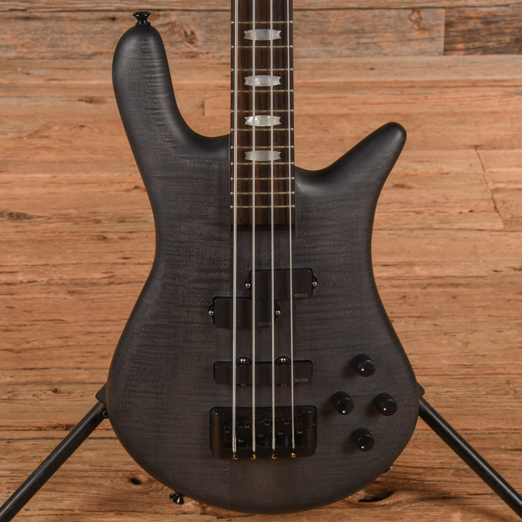 Spector Euro 4 LX Transparent Black 2022 - MusicMarket