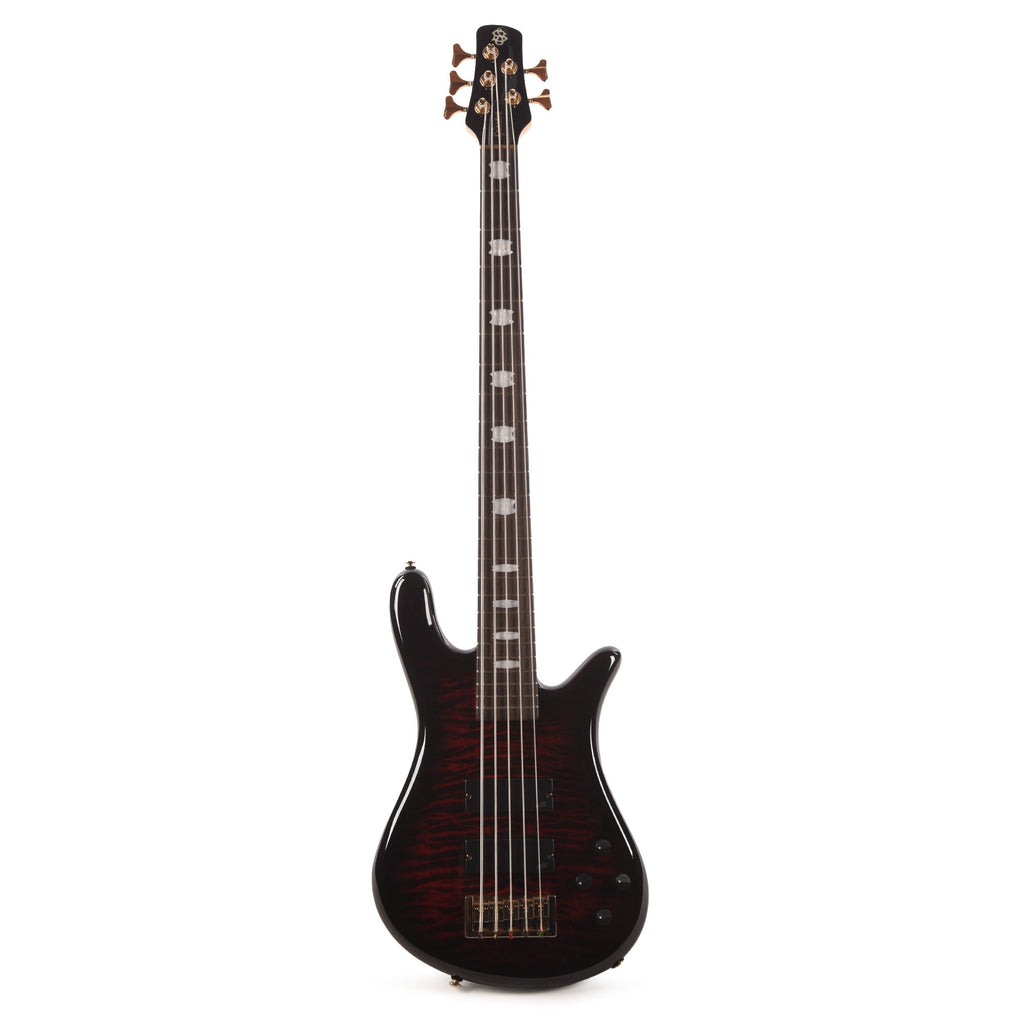 Spector Icon NS-5 Bolt-On 5-String Bass Black Cherry Gloss - View 4 | MusicMarket