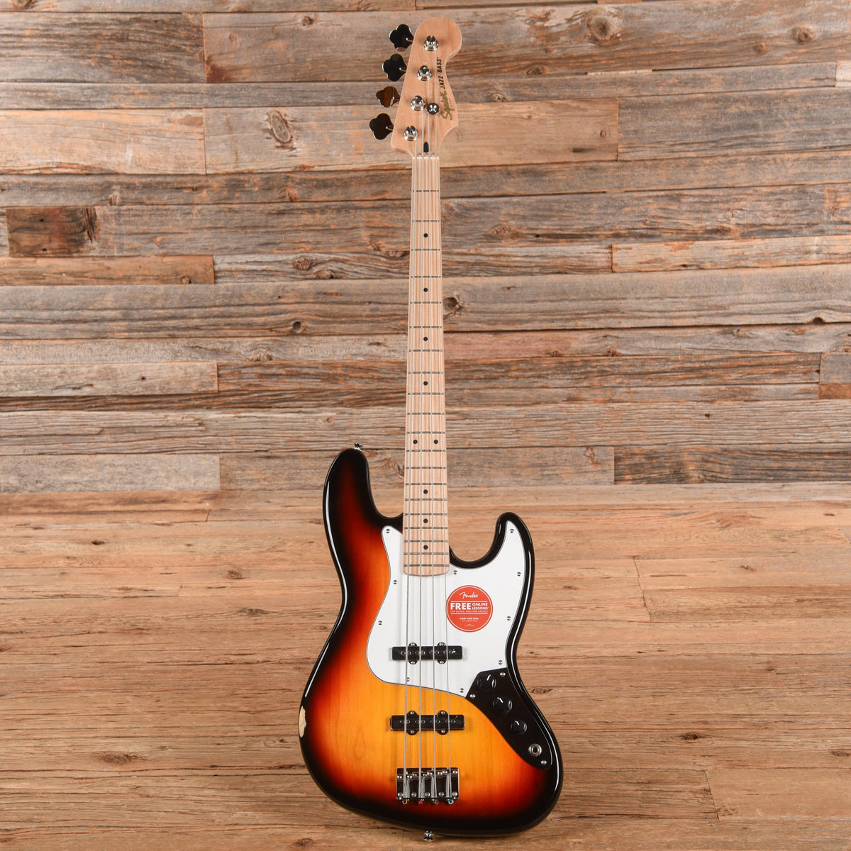 Squier Affinity Jazz Bass 3-Tone Sunburst - View 4 | MusicMarket