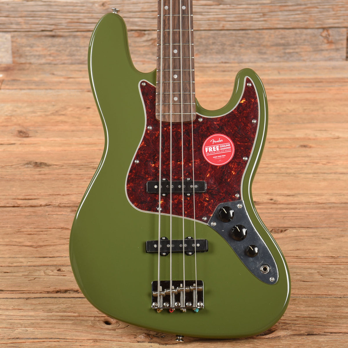 Squier Classic Vibe '60s Jazz Bass Olive - MusicMarket