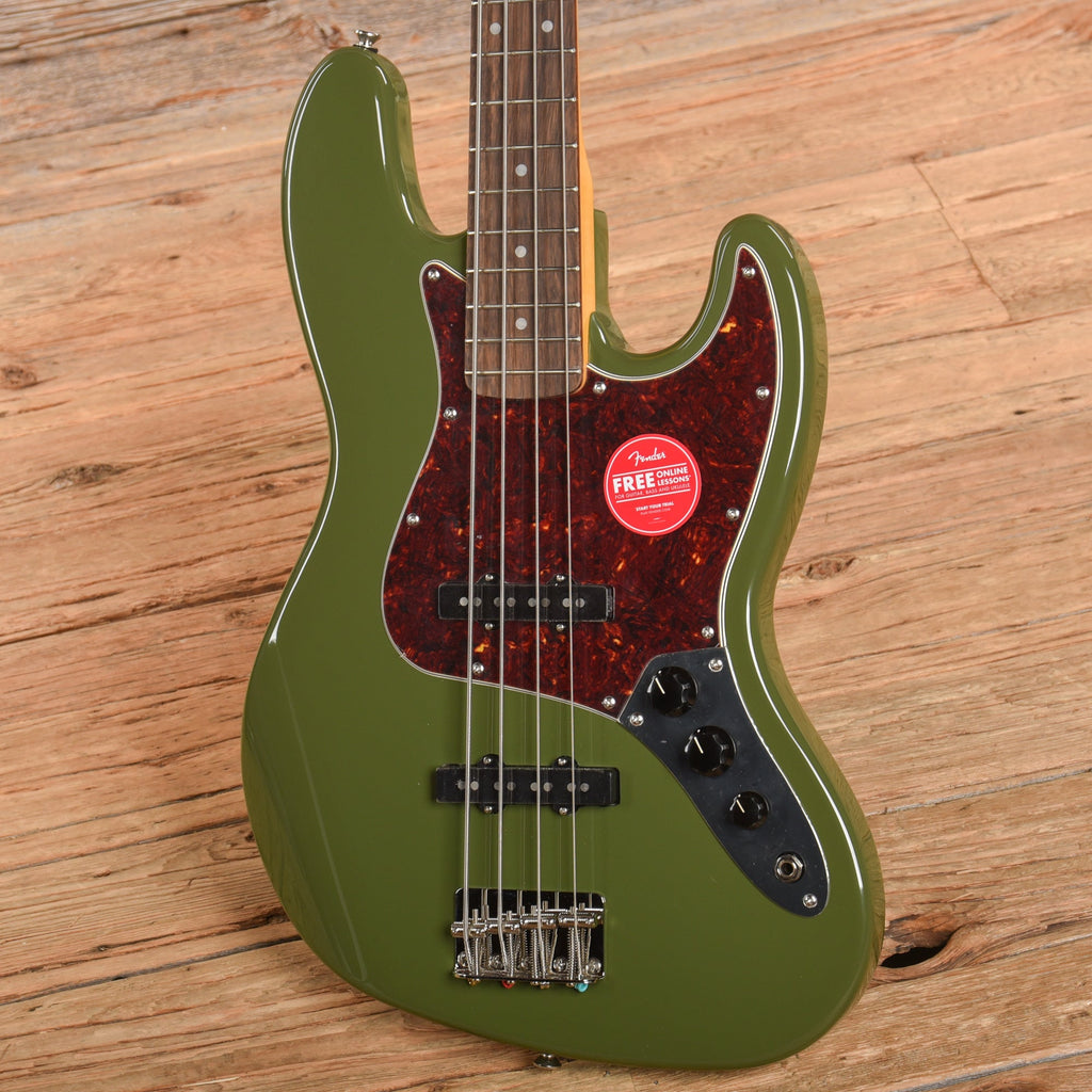 Squier Classic Vibe '60s Jazz Bass Olive - View 2 | MusicMarket