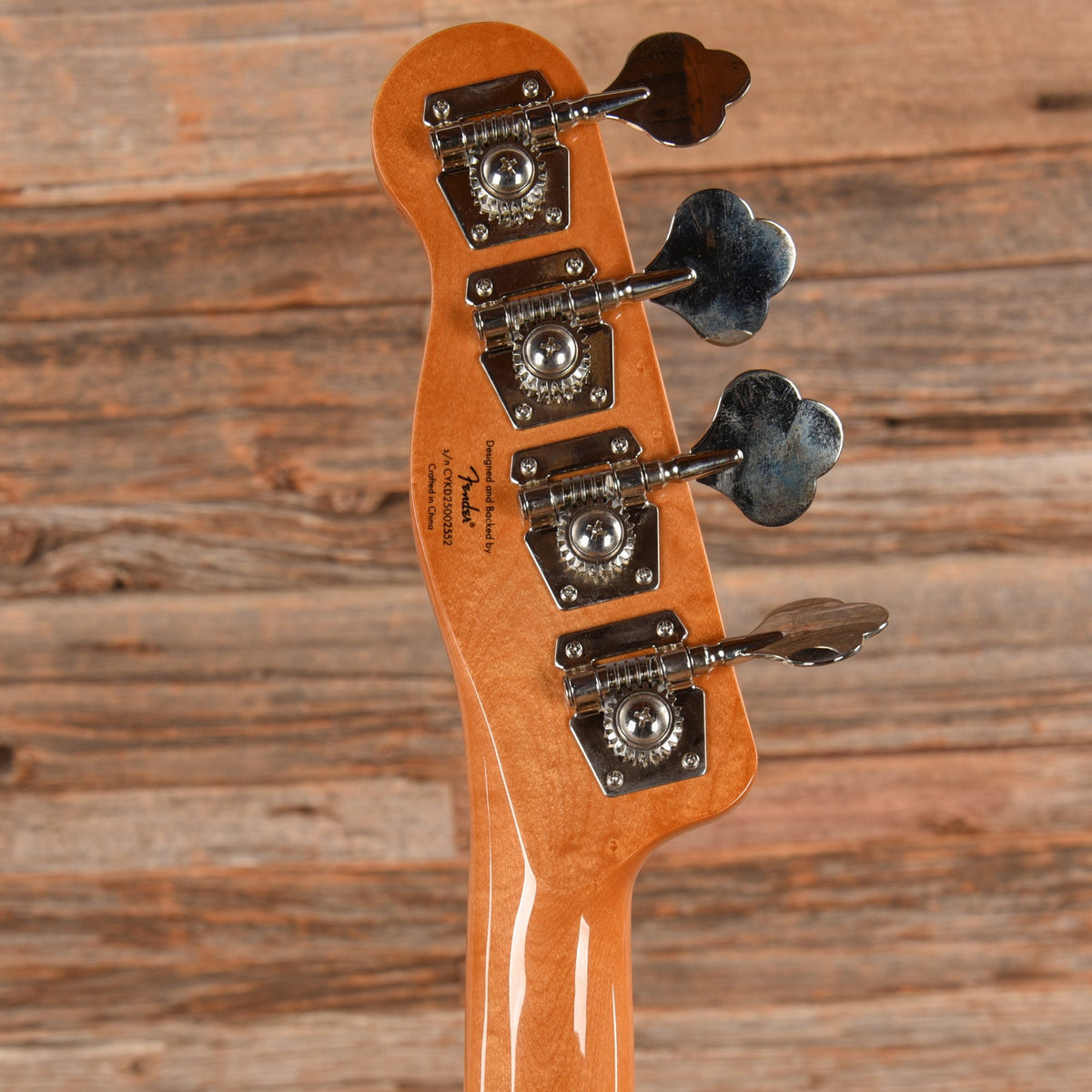 Squier Classic Vibe Telecaster Bass Mocha 2025 - View 7 | MusicMarket