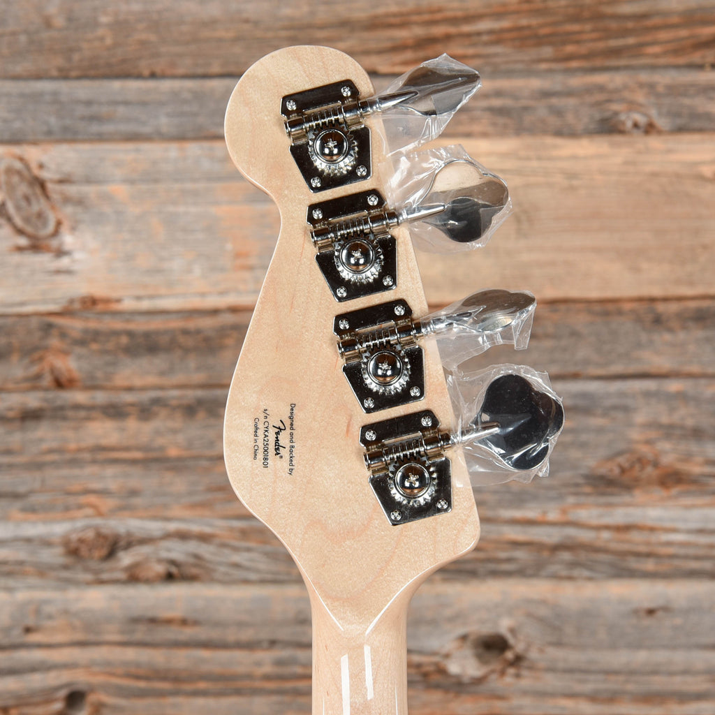 Squier Paranormal Rascal Bass HH Sherwood Green - View 7 | MusicMarket