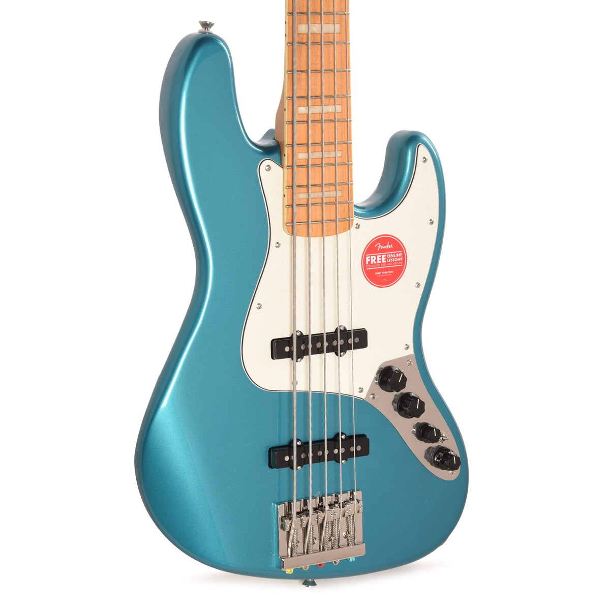Squier Classic Vibe Active '70s Jazz Bass 5-String V Ocean Turquoise - MusicMarket
